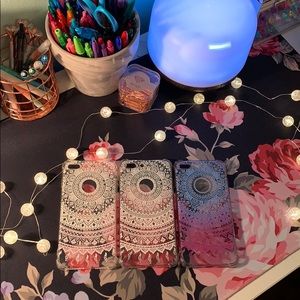 3 Gradient Mandela iPhone Cases